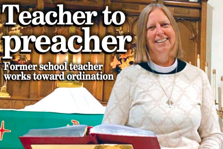 Former school teacher works toward ordination